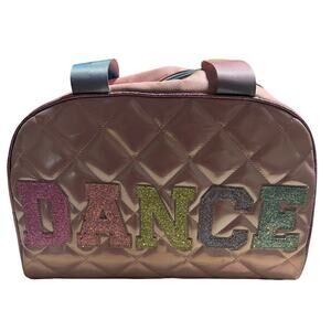 Miss Gwen's OMG! Accessories Dance Bag Quilted Pink Ballet Tap Jazz Little Girl